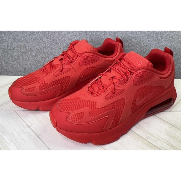 Nike AIR MAX 200 CU4878-600 Men's Size 11.5D University Red Training Shoes - Picture 2 of 10